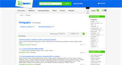 Desktop Screenshot of pedagogika.speros.lt
